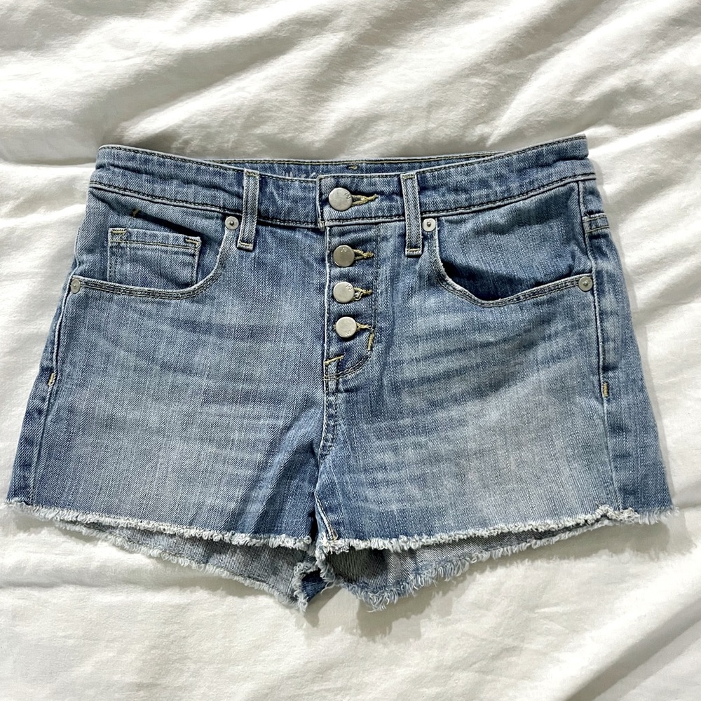 Target Mossimo Denim High Rise Shorts size 0